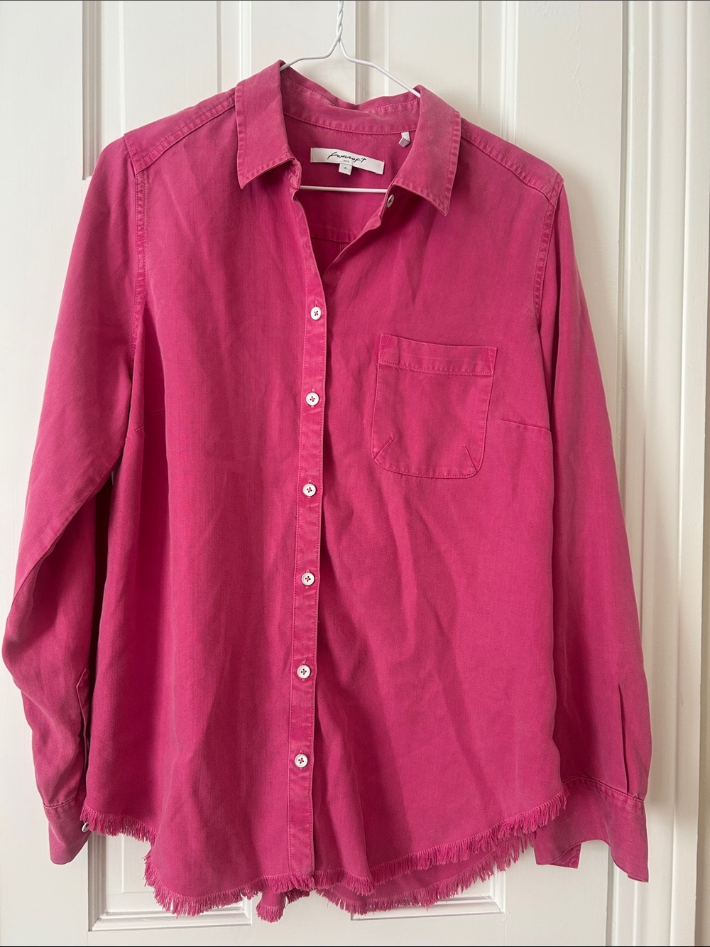Foxcroft Fuchsia Button-Down Shirt
